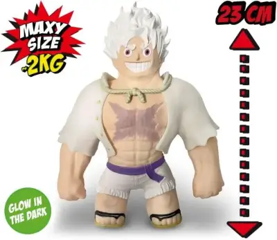 Figurine One Piece luffy maxi size elastikorps